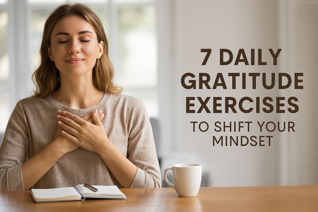 7 Daily Gratitude Exercises to Shift Your Mindset